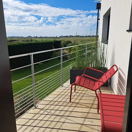 Vue Panoramique Marais Breton, 900 M Ocean, Superbe T2 Avec Terrasse