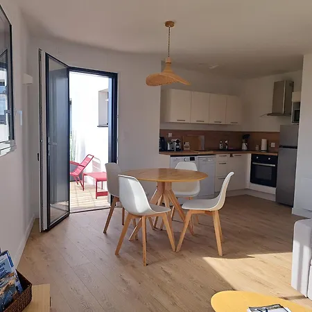 Vue Panoramique Marais Breton, 900 M Ocean, Superbe T2 Avec Terrasse Апартаменты Villeneuve-en-Retz