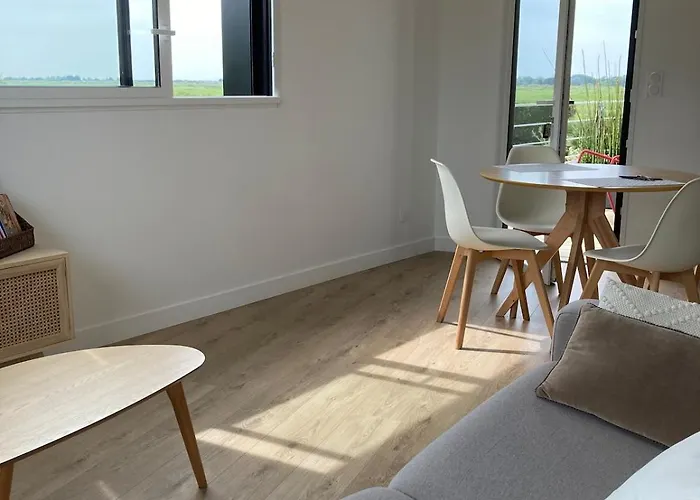 Апартаменты 900 M Ocean, Les Enclos, Vue Panoramique Marais Breton *