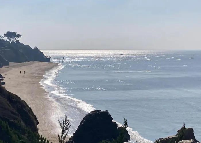 Vue Panoramique Marais Breton, 900 M Océan, Superbe T2 Avec Terrasse Villeneuve-en-Retz