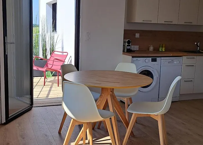 Vue Panoramique Marais Breton, 900 M Océan, Superbe T2 Avec Terrasse Villeneuve-en-Retz