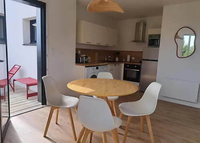 Apartamento Vue Panoramique Marais Breton, 900 M Océan, Superbe T2 Avec Terrasse Villeneuve-en-Retz